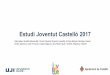Estudi Joventut Castelló 2017 · Enquesta Joventut de Castelló 2017 i elaboració pròpia. Gimnasia, musculación… 34,5% Artes marciales y deportes de contacto; 3,5% Correr, nadar