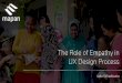 UX Design Process The Role of Empathy in · The Role of Empathy in UX Design Process Jaka Wiradisuria. Indonesia’s notorious “income” gap. Indonesia’s notorious “income”