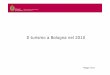 Pres 2010 turismo - BolognaNel 2010 sono presenti in provincia di Bologna, escludendo il capoluogo, 777 strutture ricettive alberghiere ed extralberghiere (+2% rispetto al 2009) pari