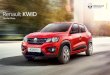 Renault KWID - CMC Automobiles Limited · The Renault Kwid is designed to turn heads. Its SUV-inspired design with short front and rear overhangs along with high ground clearance