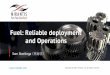 and Operations Fuel: Reliable deployment for reliable deployment and... · Storage br-storage This network should be represented as tagged or untagged isolated L2 network segment