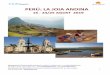 PERÚ: LA JOIA ANDINA - Ruth Travel › Documentos › 32-2019 CLUB MES... · 2019-05-06 · lloc on va néixer i va viure Rosa de Lima, la primera santa canonitzada a l'hemisferi