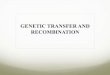 GENETIC TRANSFER AND RECOMBINATIONkawtheraabed.com/ar/admin/uploads/files/let2/Lecture 6-6...Transposons: jumping genes Discovered 1950s by McClintock (Nobel Prize 1983) Transposons