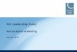 RJC Leadership Panel · 1.3 Kimberley Process 2.3 Lavoro Forzato 3.3 Rifiuti ed Emissioni 4.3 Collaboratori Aziendali – Appaltatori, Clienti, Fornitori e Partner 1.4 Sicurezza del