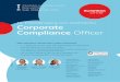 16. Praxislehrgang zum zertifizierten Corporate Compliance Officer · 2019-02-20 · 16. Praxislehrgang zum zertifizierten Corporate Compliance Officer 300 zufriedene Absolventen