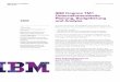 IBM Cognos TM1 Unternehmensweite Planung, Budgetierung und ... · IBM Cognos TM1 außerdem den Zugriff auf die IBM Cognos PerformanceManagementPlattform. Damit steht Ihnen eine konsistente