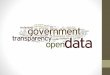 OpenData - Overheid.nl › sites › default › files... · • Wet hergebruik van overheidsinformatie Beschikbaarstelling naar aanleiding van een verzoek • Wet Openbaarheid van
