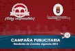 CAMPAÑA PUBLICITARIA - Unipamplona · CAMPAÑA PUBLICITARIA Agradecimiento Informe de gestión Audiencia Pública. Universidad de Pamplona Acreditación Institucional Una Universidad