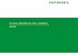 Franz Haniel & Cie. GmbH Nichtfinanzielle Erklärung 2018 · Bei der Gestaltung des Portfolios konzentriert sich Haniel auf Geschäftsmodelle, die von globalen Megatrends gestützt