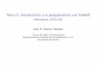 Tema 2: Introducción a la programación con Haskell ...jalonso/cursos/i1m-15/temas/tema-2.pdf · IM Tema 2: Introducción a la programación con Haskell Guiones Haskell El primer