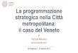 La programmazione strategica nella Città metropolitana: il ... · Strategie europee per lo sviluppo territoriale 2014-2020 Le Città come motore dello sviluppo sostenibile in 