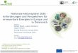 Nationale Aktionspläne 2030 - Anforderungen und ... · Anforderungen und Perspektiven für erneuerbare Energien in Europa und ... Vergleich 2011 bis 2020 vs. 2021 bis 2030, ... 8