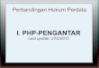 Introducing a New Product - Universitas Brawijayaherlindahpetir.lecture.ub.ac.id/files/2012/02/PHP-PENGANTAR.pdf · Sejarah Perbandingan Hukum Perdata Periode sebelum PD I-Van Savigny