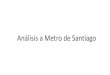 Análisis a Metro de Santiago - Social Marketing Academy · metro Metro Metro de Santiago m etrosantiago Opciones avanzadas Coincidir con cualquier palabra clave panta pas-a' eros