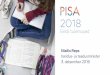 03.12 PISA 2018 ESITLUS - hm.ee · Eesti on hariduse eeskuju Euroopas Esmakordselt 1. kohal lugemises, matemaatikas ja loodusteadustes Järk Lugemine Matemaatika Loodusteadused 1