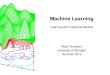 Machine Learning Learning with Graphical Models Machine Learning Learning with Graphical Models Marc