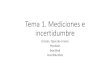 Tema 1. Mediciones e incertidumbre - 89 años de labor educativasmaris.edu.ec/wp-content/uploads/2019/05/MeI-05R-D.pdf · 2019-05-27 · Mediciones e incertidumbre Errores. Tipos