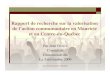 Rapport de recherche sur la valorisation de l’action ... · Rapport de recherche sur la valorisation de l’action communautaire en Mauricie et au Centre-du-Québec Par Jean Proulx