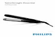 SalonStraight Essential - Philips€¦ · Only use the appliance on dry or damp hair. Keep the appliance away from flammable items. Always unplug the appliance after use. Wait until