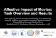 Affective Impact of Movies: Task Overview and …1 Affective Impact of Movies: Task Overview and Results Mats Sjöberg, Yoann Baveye, Hanli Wang, Vu Lam Quang, Bogdan Ionescu, Emmanuel