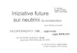 V. Palladino Iniziative future Napoli 20/5/2004 sui ... · 1 Iniziative future sui neutrini da acceleratore V. Palladino Gruppo II INFN Napoli 20/5/2004 dopo OPERA & ICARUS UN ESPERIMENTO: