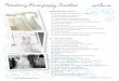 Wedding Photography Checklist - Hallmark Ideas & Inspiration · Wedding Photography Checklist. Created Date: 6/3/2014 11:01:09 AM 