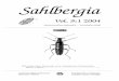  · © Sahlbergia Vol. 9: 1-111, 2004 1 Enumeratio nova Coleopterorum Fennoscandiae, Daniae et Baltiae Hans Silfverberg Silfverberg, H. 2004: Enumeratio nova 