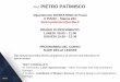 Prof. PIETRO PATIMISCOpolysense.poliba.it/wp-content/uploads/2019/10/... · INFO 1 Prof. PIETRO PATIMISCO Dipartimento INTERATENO di Fisica II PIANO –Stanza 233 pietro.patimisco@uniba.it