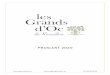 PRIJSLIJST 2020 - Les Grands D'OC · 2020-05-03 · Prijslijst 2020/05 Les Grands dOc & Roussillon 7 Domaine du Grand Crès Corbières Hervé Leferrer maakt wijnen met veel finesse