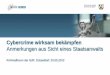 Cybercrime wirksam bekämpfen€¦ · 05.03.2012  · Die Justiz des Landes Nordrhein-Westfalen Cybercrime wirksam bekämpfen Anmerkungen aus Sicht eines Staatsanwalts Kriminalforum