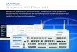 Sophos XG Firewall - · PDF file Advanced Threat Protection, Cloud Sandboxing, dualen Virenschutz, Web und App Control, Email Protection und eine funktionsstarke Web Application Firewall