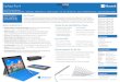 Surface Pro 4 · Surface Pro 4 vereint höchste Rechenleistung für maximale Produktivität, ein extrem hoch auflösendes 12,3-Zoll-Display und die ganze Applikations-Vielfalt von