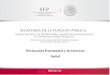 Declaración Patrimonial y de Intereses Inicial - gob.mx...HOJA 1 de 16 DECLARACIÓN PATRIMONIAL Y DE INTERESES - INICIAL SECRETARÍA DE LA FUNCIÓN PÚBLICA NOTA: SÍRVASE REVISAR