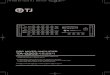DSP MIXER AMPLIFIER TA-G203 - tjmedia.co.kr manual v1_20200428.pdf · -mp3재생기를적용하여손쉽게usb와sdcard의음악을들을수있음 사용설명서및보증서 ta-g203특징