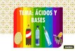 TEMA: ÁCIDOS Y BASES · 2020-05-23 · Michael Faraday •Descubrió que ácidos y bases eran electrolitos, es decir, que disueltos en disoluciones acuosas de ácidos y bases conducen