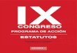 IX - fe.ccoo.es€¦ · comisiones obreras de Canarias ESTATUTOS IX CONGRESO Aprobados por el IX Congreso 25 y 26 de Enero de 2013 PROGRAMA DE ACCIÓN
