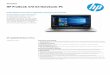 PSG EMEA Commercial Notebook 2014 Datasheet · 2020-05-25 · Datenblatt HPProBook470G4Notebook-PC HPempfiehltWindows10Pro. HPZubehörundServices(nichtenthalten) HP USB-C-Reisedockingstation