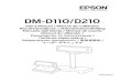 DM-D110/D210 User's Manual · DM-D110/D210 User’s Manual 5 English Overview DM-D110/DM-D210 is a compact customer display. In accordance with your environment, you can use a serial