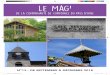Le Mag’€¦ · N°13 - DE SEPTEMBRE À DÉCEMBRE 2018 Le Mag’ de la Communauté de communes du Pays d’Othe NUMERO 13 - CHENNEGY.indd 1 20/08/2018 10:18:13