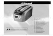 1020 ProStyle+ Shredder Manual · PDF file 2011-08-05 · - The machine malfunctions because liquid was accidentally spilt onto the machine. - The shredder doesn’t operate despite