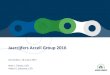 Jaarcijfers Accell Group 2016 · 10 maart 2017 Accell Group N.V. - presentatie jaarcijfers 2016 7 • De netto schuld per ultimo 2016 kwam uit op € 147 miljoen, een daling van 26%