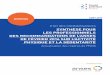 Synthèse pour les professionnels des recommandations de l ... · and sedentary lifestyle were updated in February 2016 in a collective expert report coordinated by the French Agency