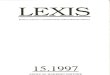 LEXIS. Poetica, retorica e comunicazione nella tradizione classica · 2016-07-29 · Poetica, 0/7/ LEXIS retorica e comunicazione nella tradizione classica pag. 1 19 33 45 59 93 97