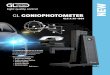 GL GONIOPHOTOMETER€¦ · and PLC controller uses Ethernet network. Axis movement is driven by Panasonic servo motors combined with high precision gears from Apex Dynamics. The power
