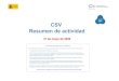CSV Resumen de actividad - Data: Cuadro de Mandodataobsae.administracionelectronica.gob.es/cmobsae3...CSV Resumen de actividad 31 de mayo de 2020 Condiciones generales para la reutilización