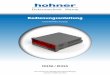 Bedienungsanleitung - Hohner Elektrotechnik GmbH · Bedienungsanleitung touchMATRIX Anzeige IX350 / IX355 Your partner for standard and special designs - precise, reliable and fast