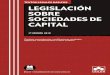 TEXTOS LEGALES BÁSICOS LEGISLACIÓN SOBRE ......información y documentación de fusiones y escisiones de sociedades de capital. (BOE de 23-06-2012). CAPÍTULO III La sociedad unipersonal