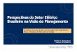 Federal University of Rio de Janeiro - Perspectivas …...Empresa de Pesquisa Energética Ministério de Minas e Energia EPE • Criada em 2004, a EPE tem por finalidade subsidiar