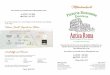 Mitnahmekarte Antica Roma 01,2020 FINAL · 2020-03-23 · Pizza klein Æ 26 cm groß Æ 30 cm Margherita 6,50 € 7,00 € Mit Tomatensauce und Käse a,3 Funghi 7,00 € 8,00 €