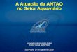 A Atuação da ANTAQ no Setor Aquaviárioweb.antaq.gov.br/portalv3/pdf/palestras/ANTAQ... · Dados gerais sobre o Brasil Área total 8.514.876 Km² Estados 27. Litoral. 8.511 Km